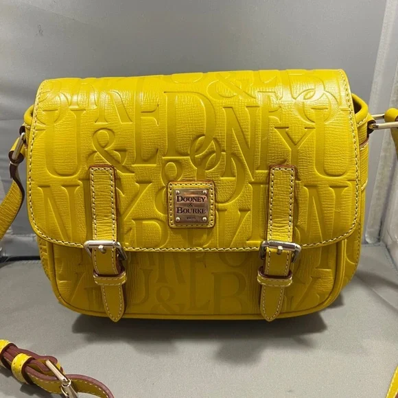 Dooney & Bourke Embossed Saffiano Leather Crossbody Bag - Picture 2 of 10